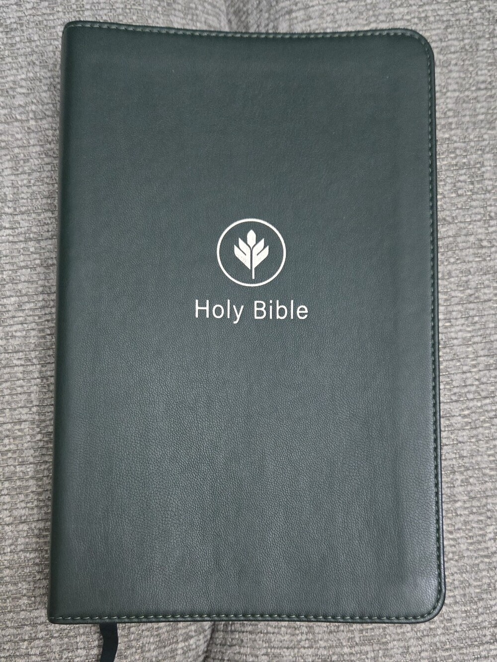 Barbour KJV Study Bible Indexed Evergreen Fog Imitation Leather 2011